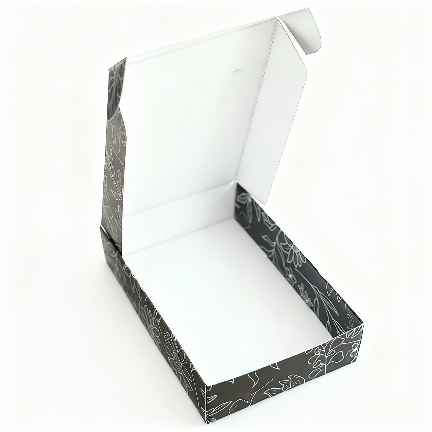Box Florencia negro 12x18x4 pack 10 uni.