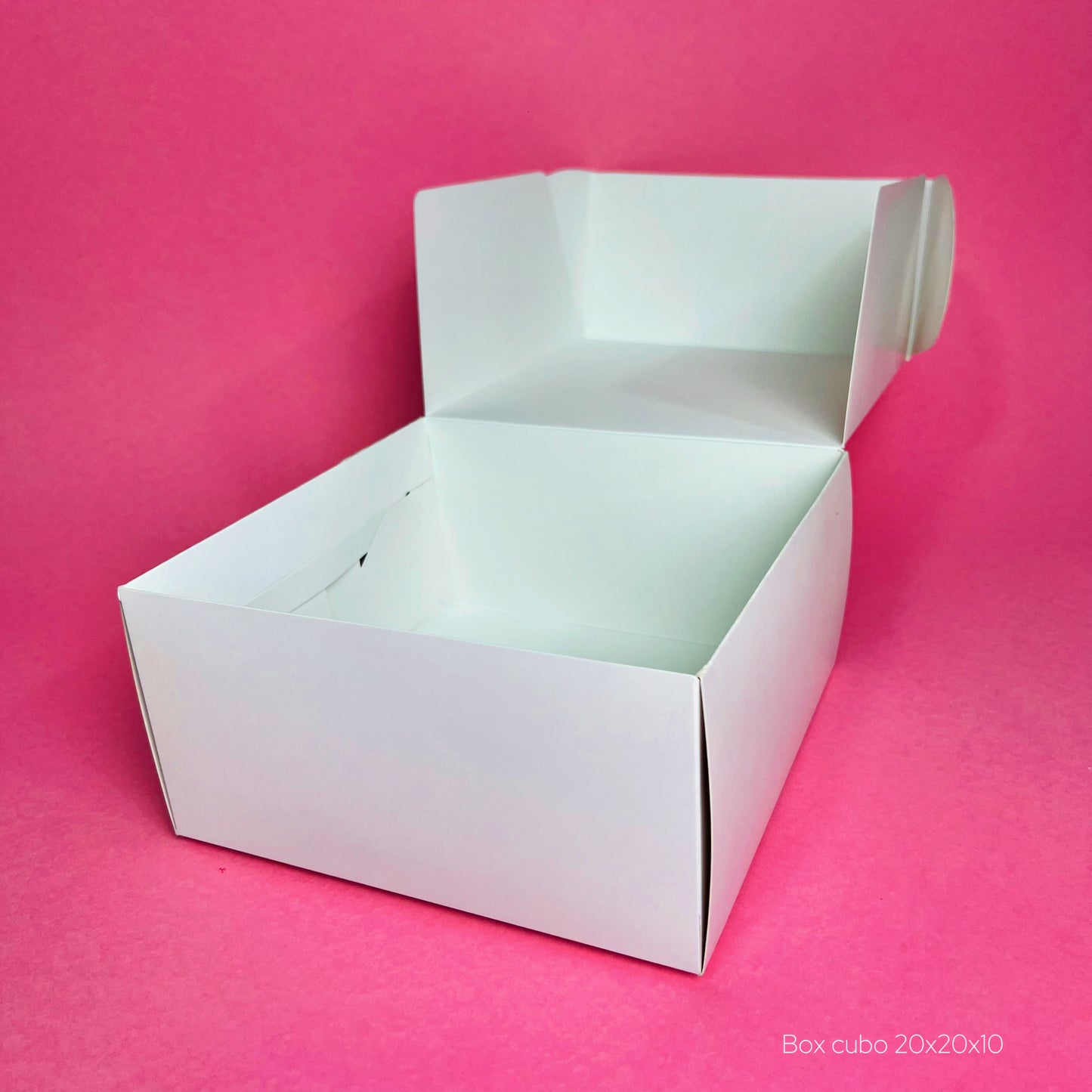 Box Cubo Blanco 20x20x10