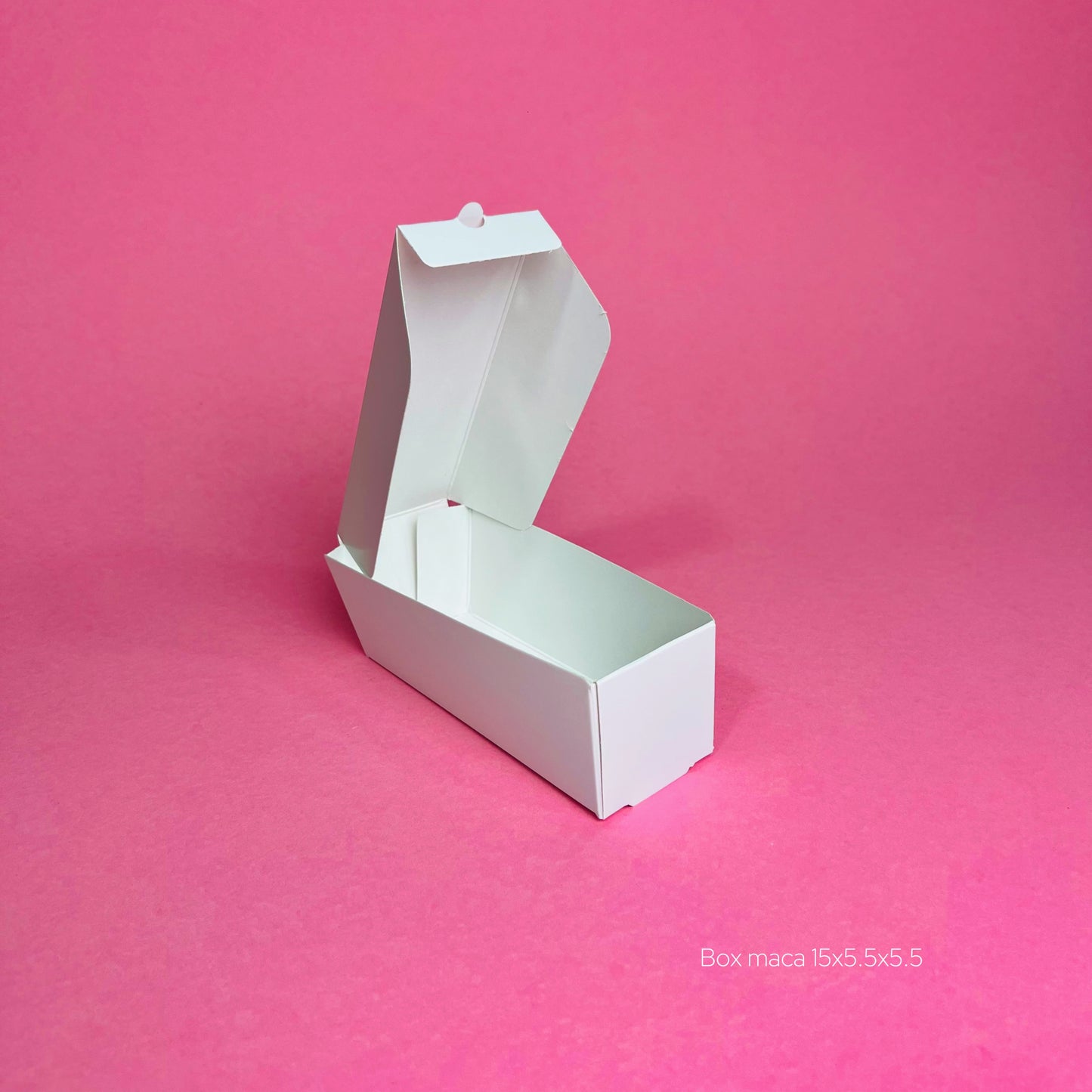 Box Maca BLANCO 15x5.5x5.5