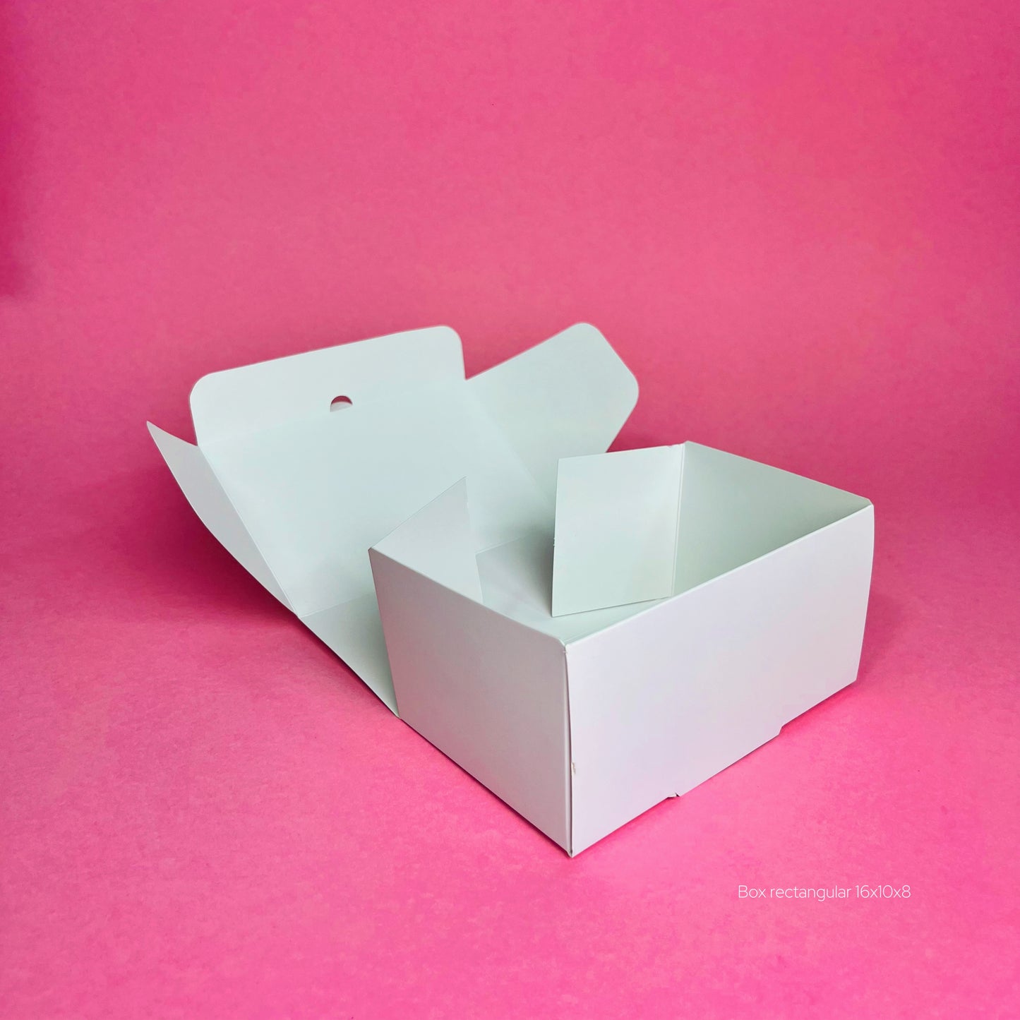 Box Rectangular BLANCO 16x10x8