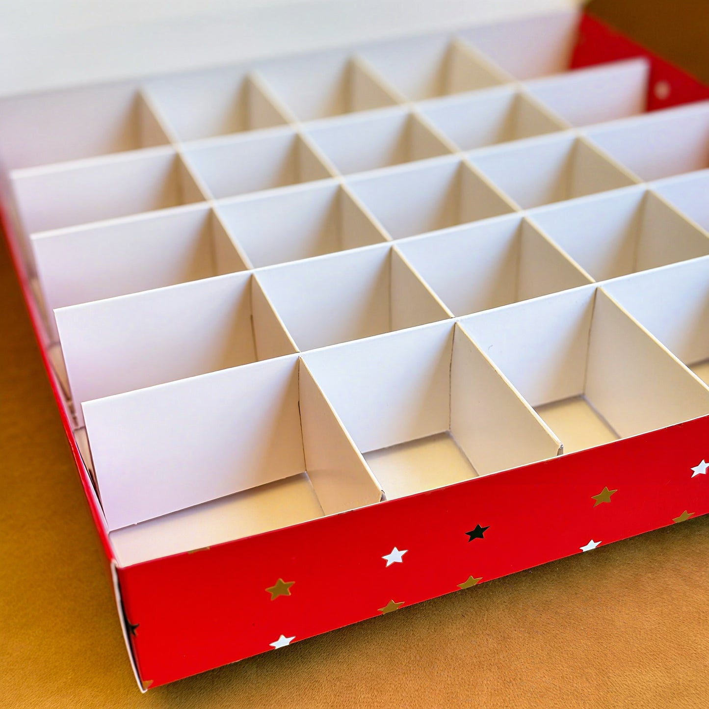 BOX Calendario adviento pack 10 uni. 28x28x5