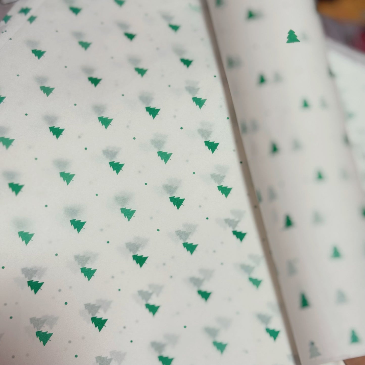 PAPEL SEDA ARBOL NAVIDAD PACK 100 UNI 39X25