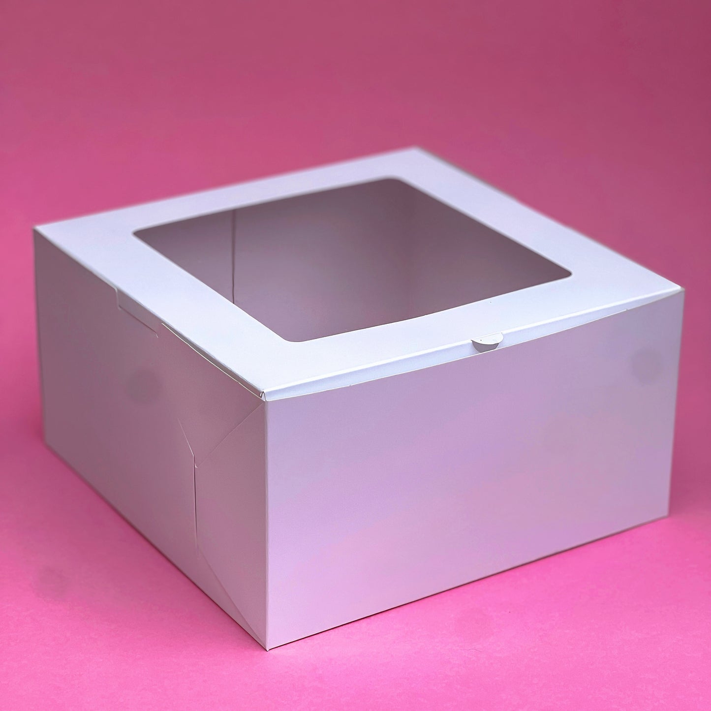 Box Cake Blanco 26x26x14