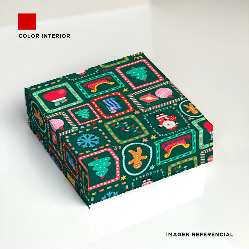 BOX DANIELA NAVIDAD 12X12X4