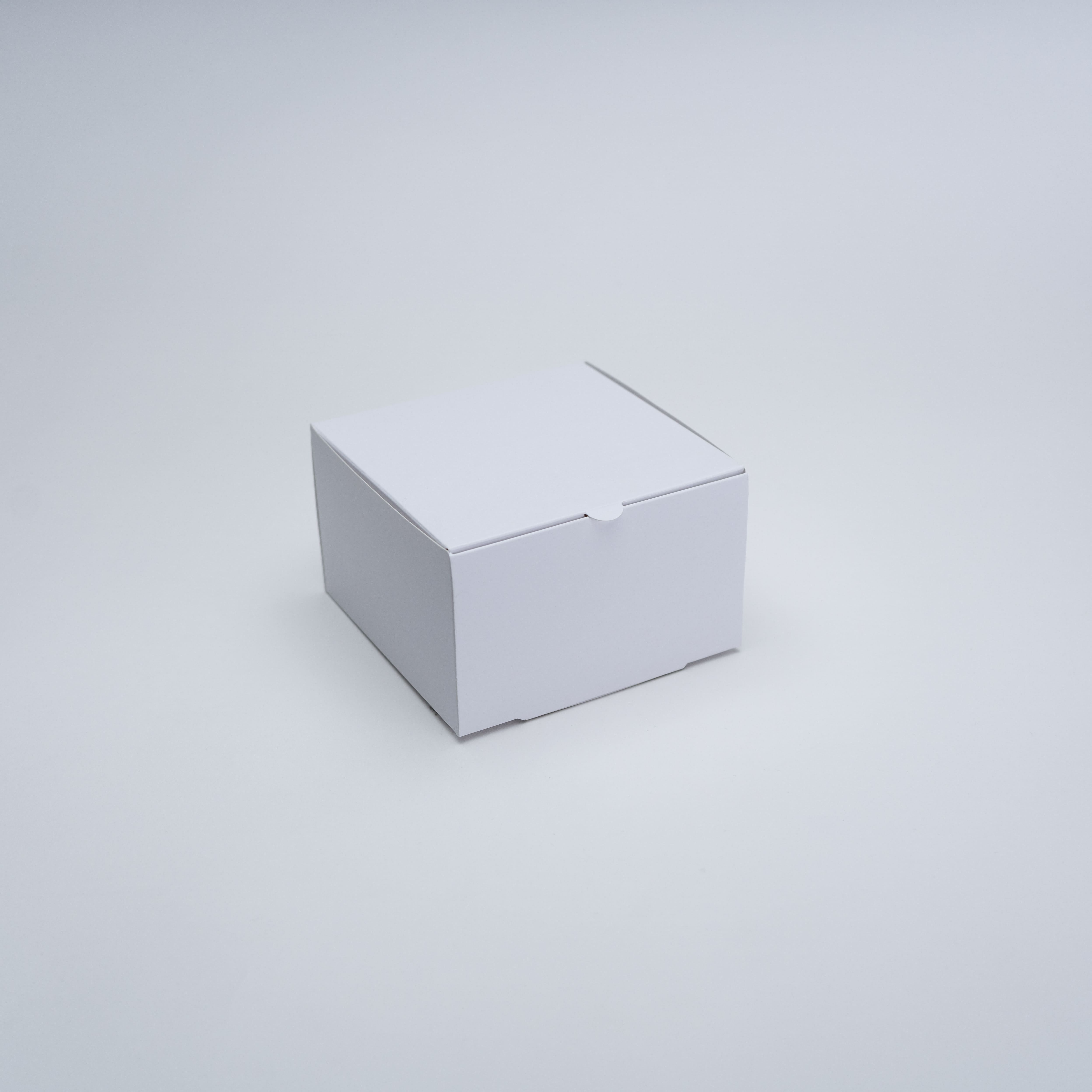 BOX CUADRADA BLANCO 13X13X8 CMS