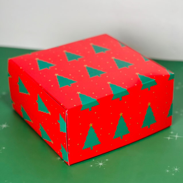 BOX CUBO NAVIDAD 20X20X10