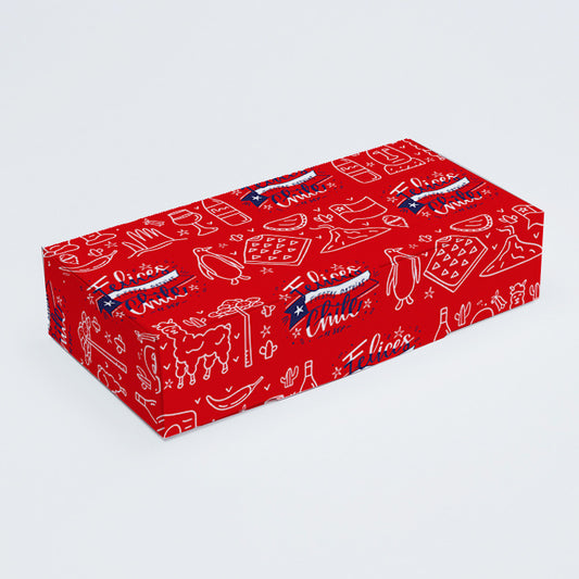 PREVENTA box sushi dieciochera 22x11x5