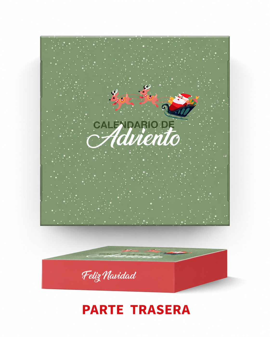 PREVENTA CALENDARIO ADVIENTO 25 DÍAS pack 10 uni