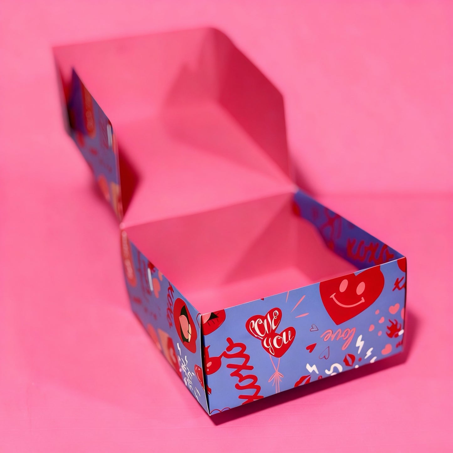 Box cubo san Valentin 20x20x10