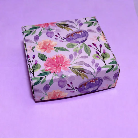 Box Daniela flores 12x12x4
