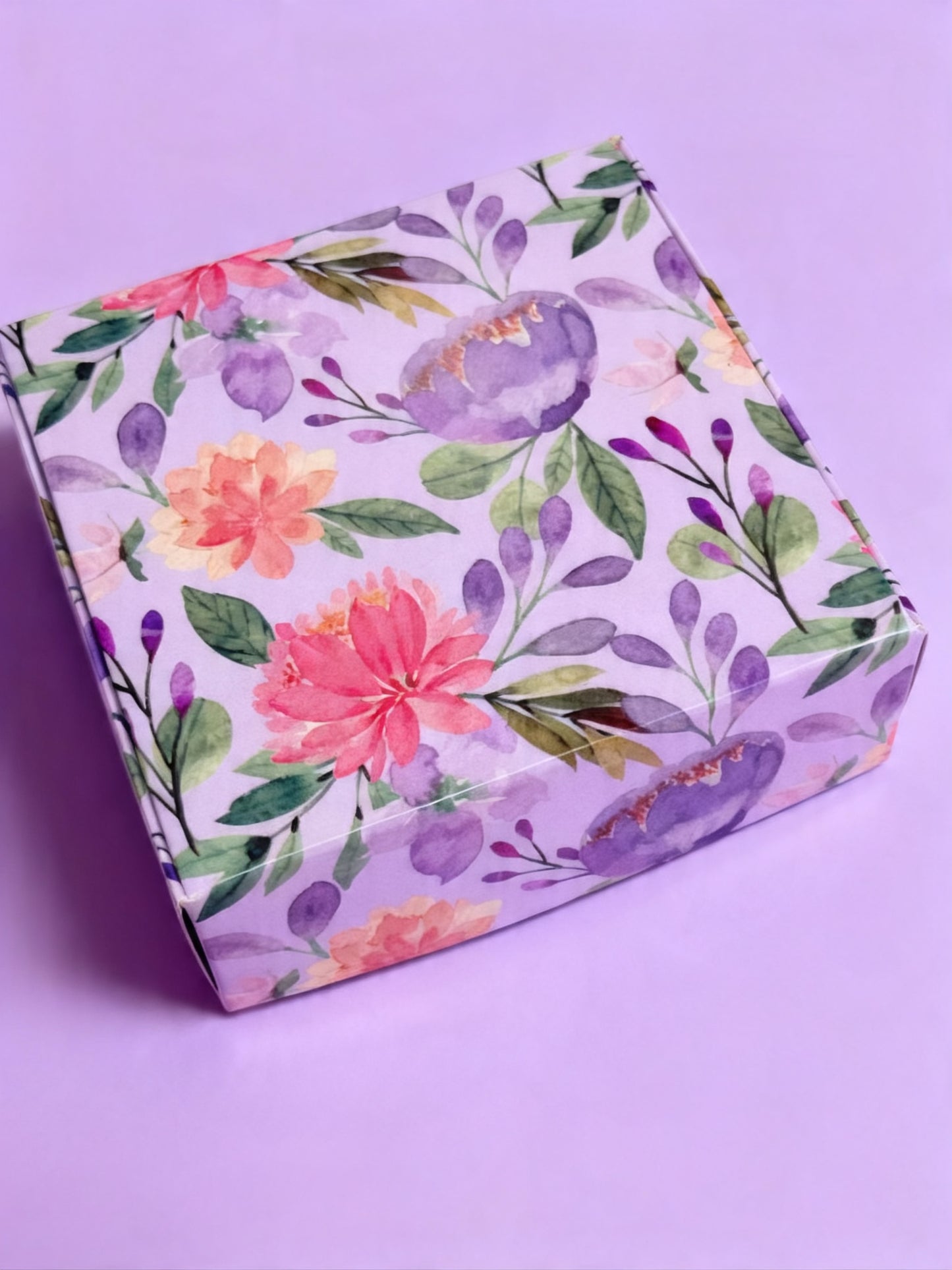 Box Daniela flores 12x12x4