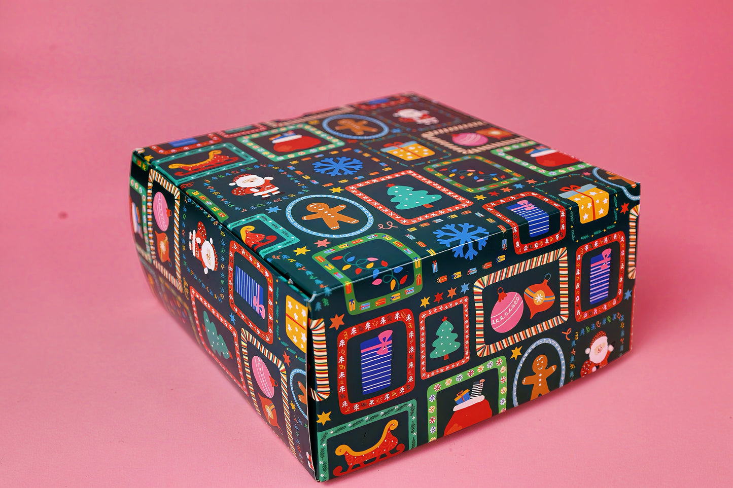 BOX CUBO NAVIDAD 20X20X10