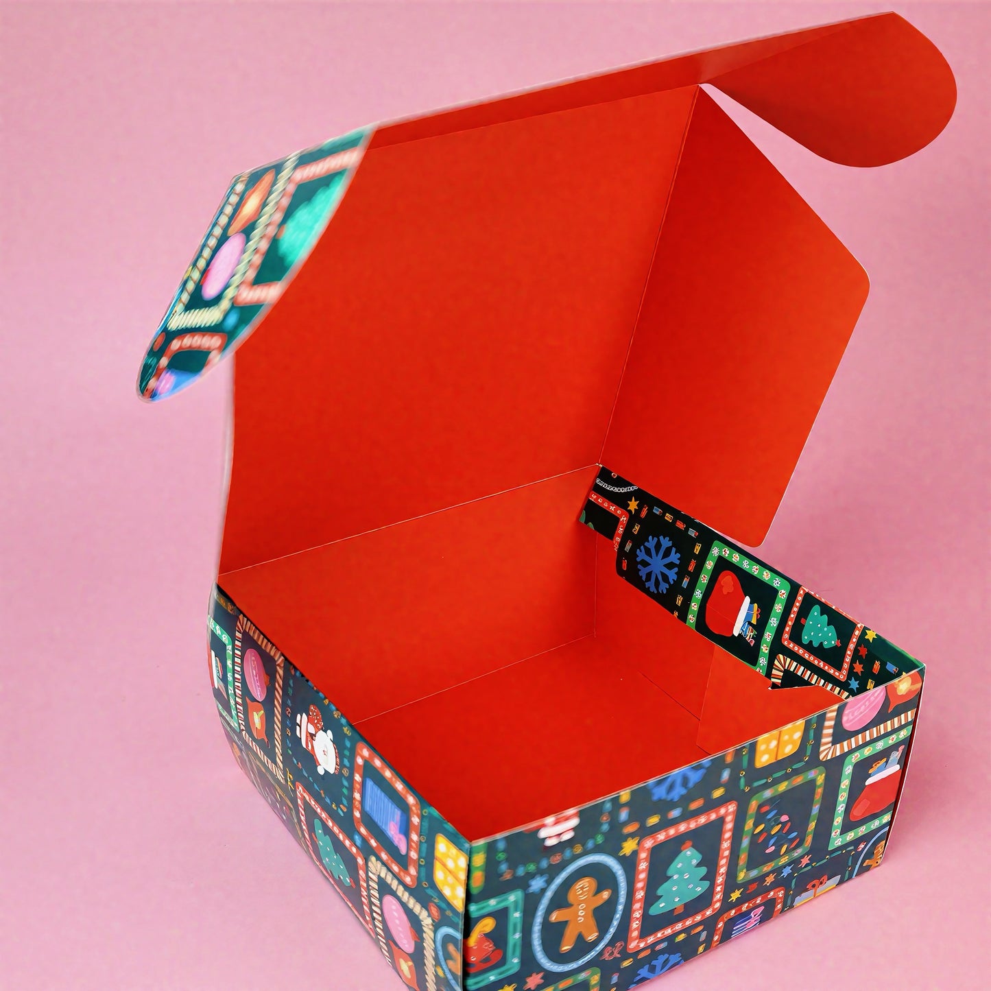 BOX CUBO NAVIDAD 20X20X10