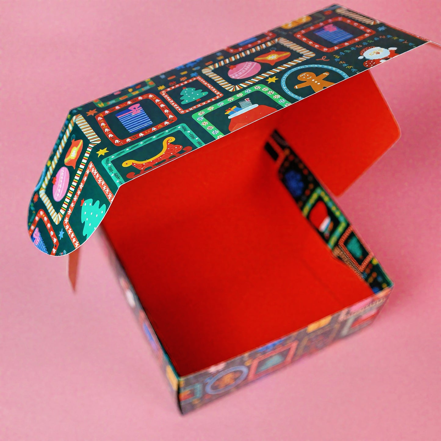 BOX CUBO NAVIDAD 20X20X10