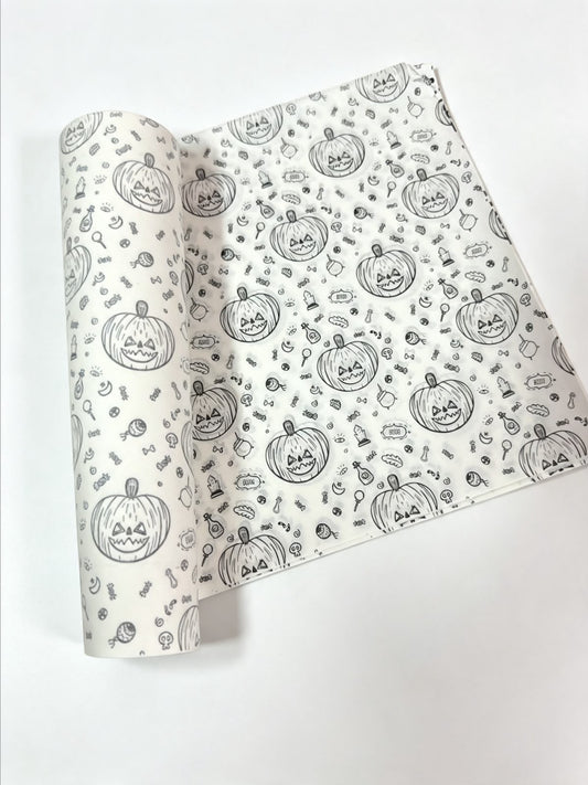 Papel seda Halloween pack 100 uni. 39.5x25cm
