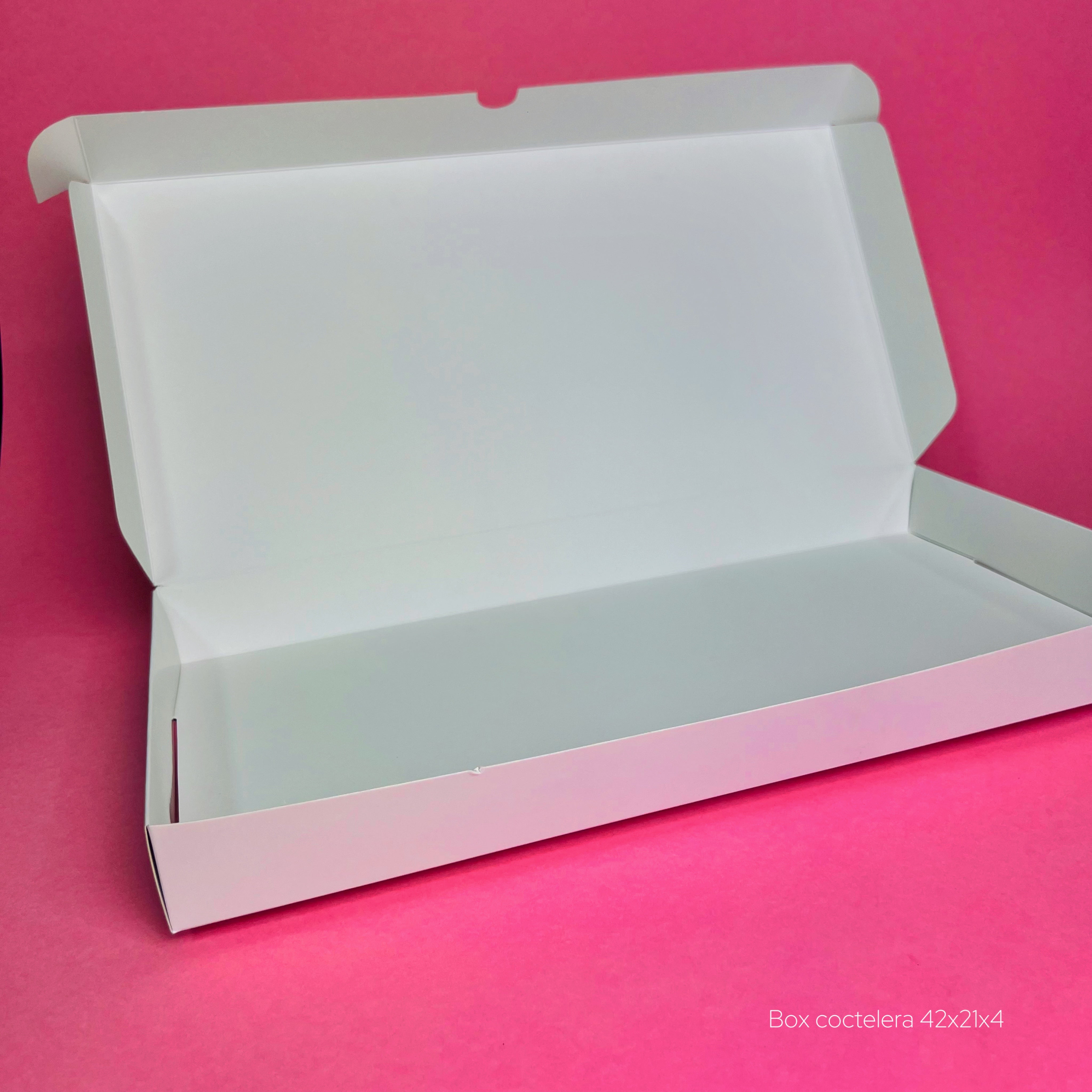 Box Coctelera Blanco 42x21x4 – OLIMPACK
