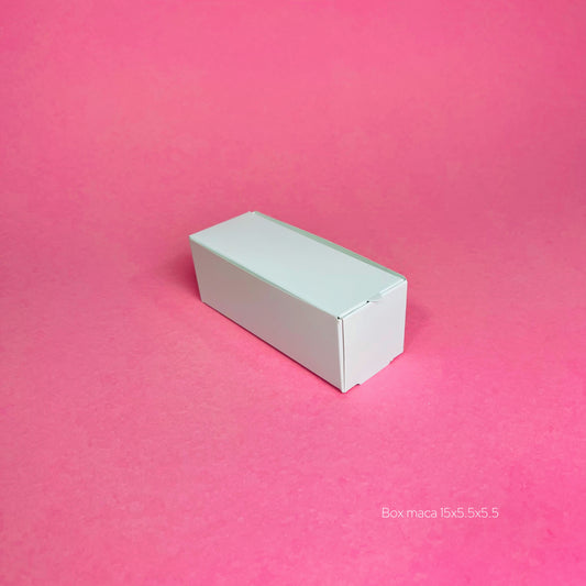 Box Maca BLANCO 15x5.5x5.5