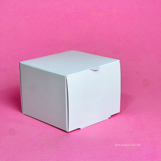 Box Peque BLANCO 10x10x8