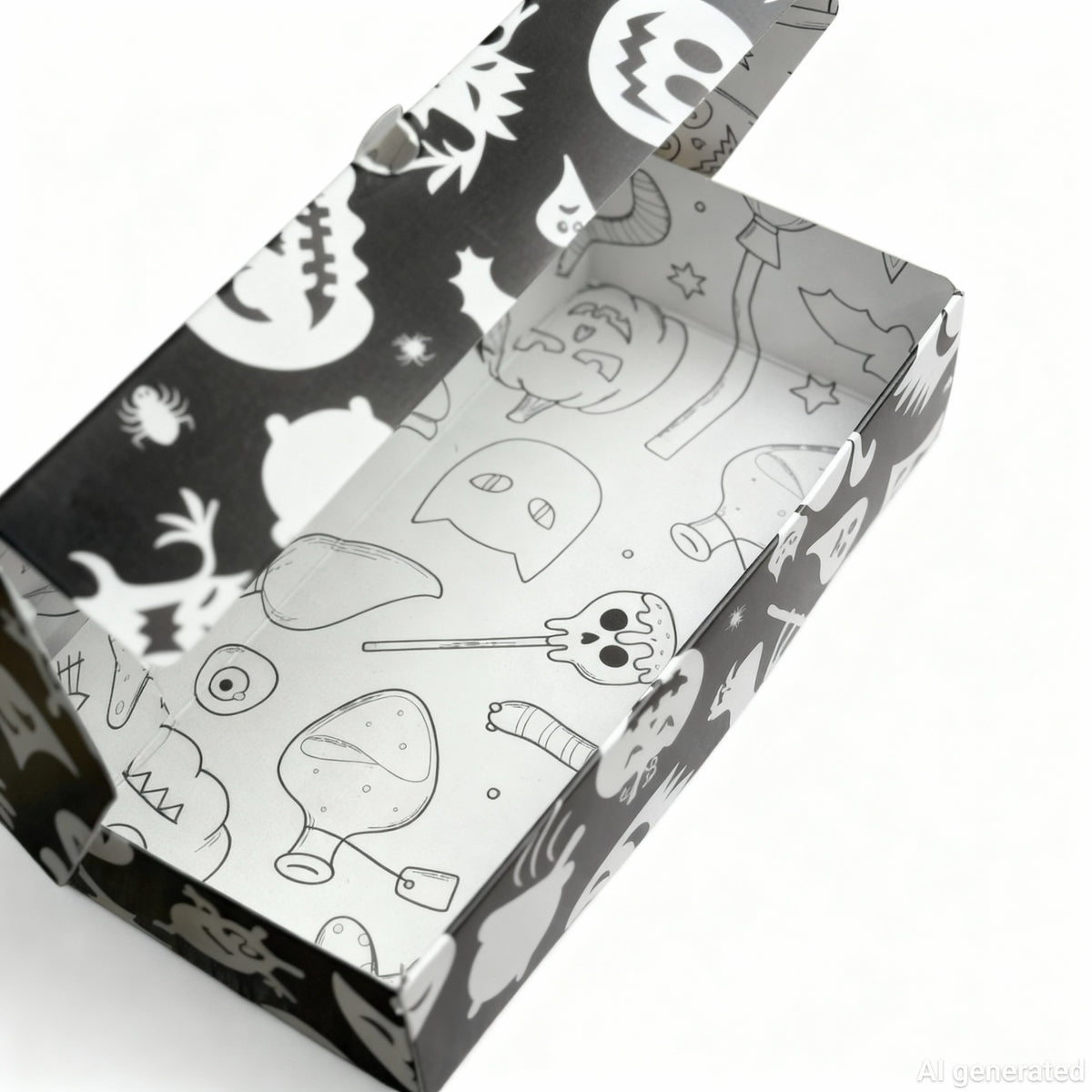 SUSHI HALLOWEEN NEGRO 22X11X5