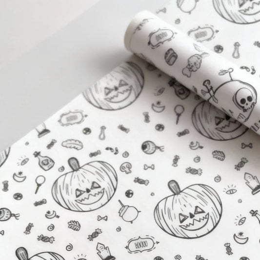 PAPEL HALLOWEEN 39,5 X 25 PACK 100 UNI