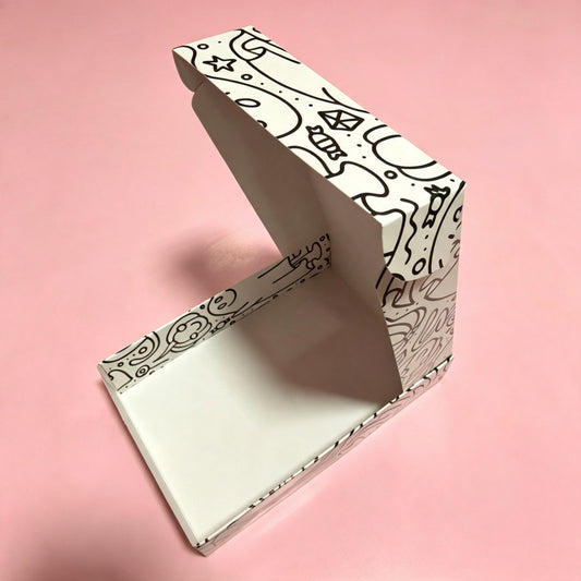 BOX FLORENCIA HALLOWEEN 12X18X4 COLOREABLE