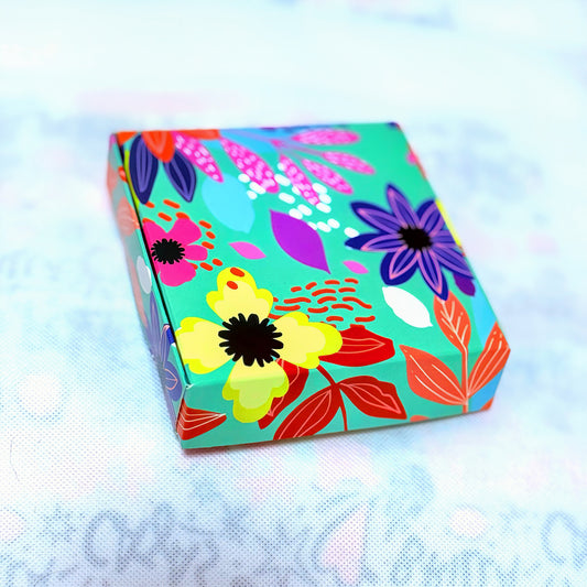 BOX PANCHITA FLORAL 10X10X2,5