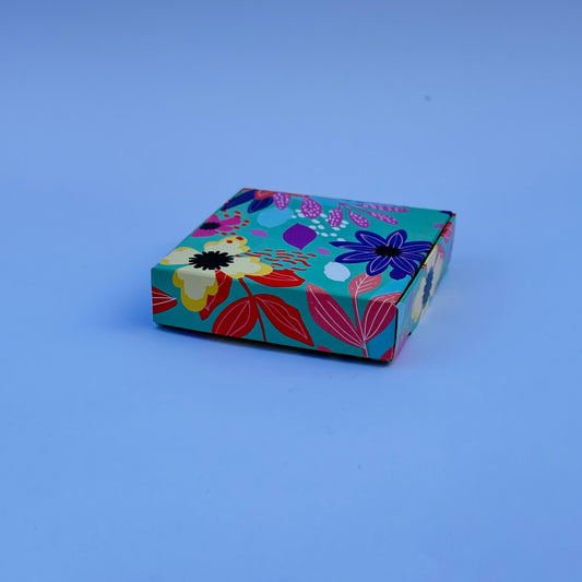 pack 100 unidades 12x12x3 floral