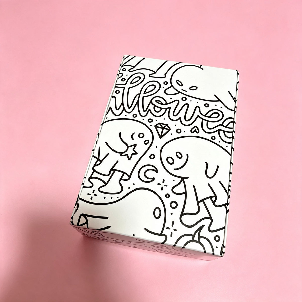 BOX FLORENCIA HALLOWEEN 12X18X4 COLOREABLE