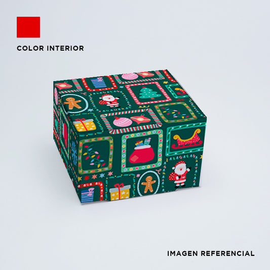 BOX PEQUE NAVIDAD 10X10X8